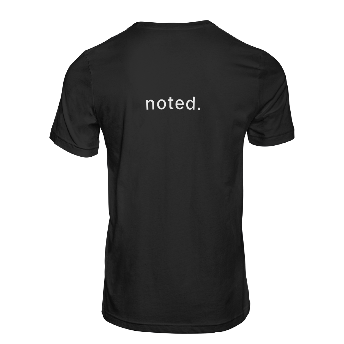 Noted. Tee – Minimal Corporate Humour T-Shirt